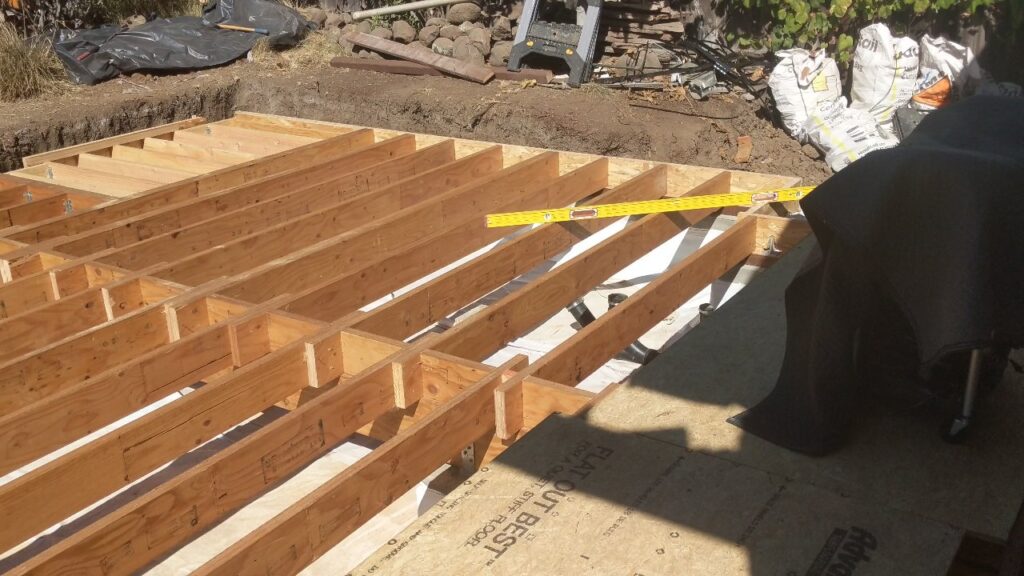Piedmont Addition, framing, video 9 of 11