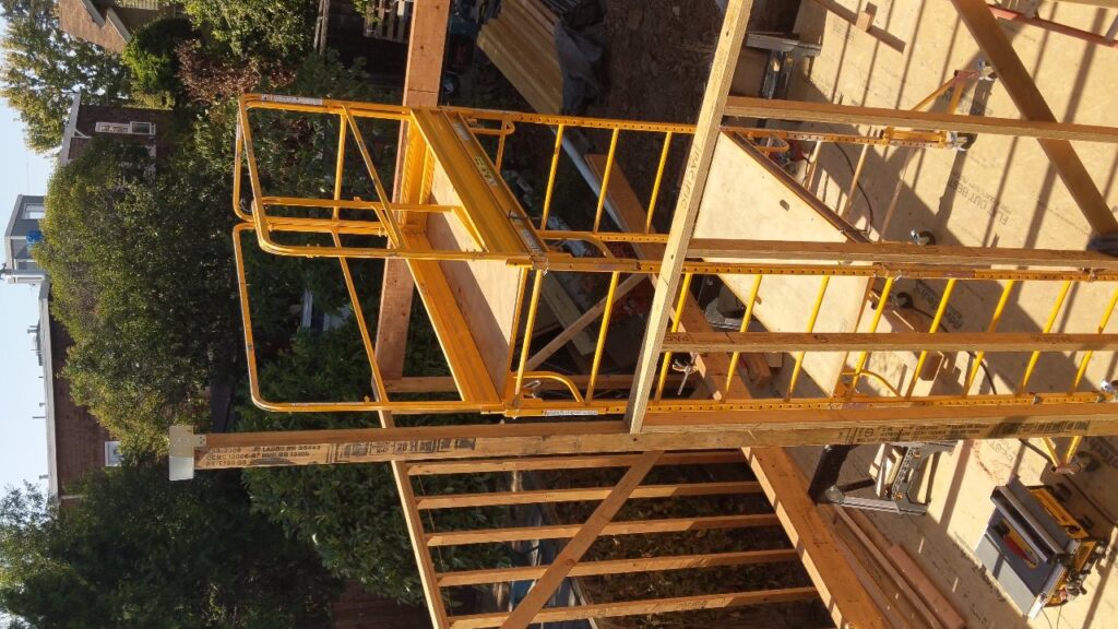 Piedmont Addition, framing, video 10 of 11
