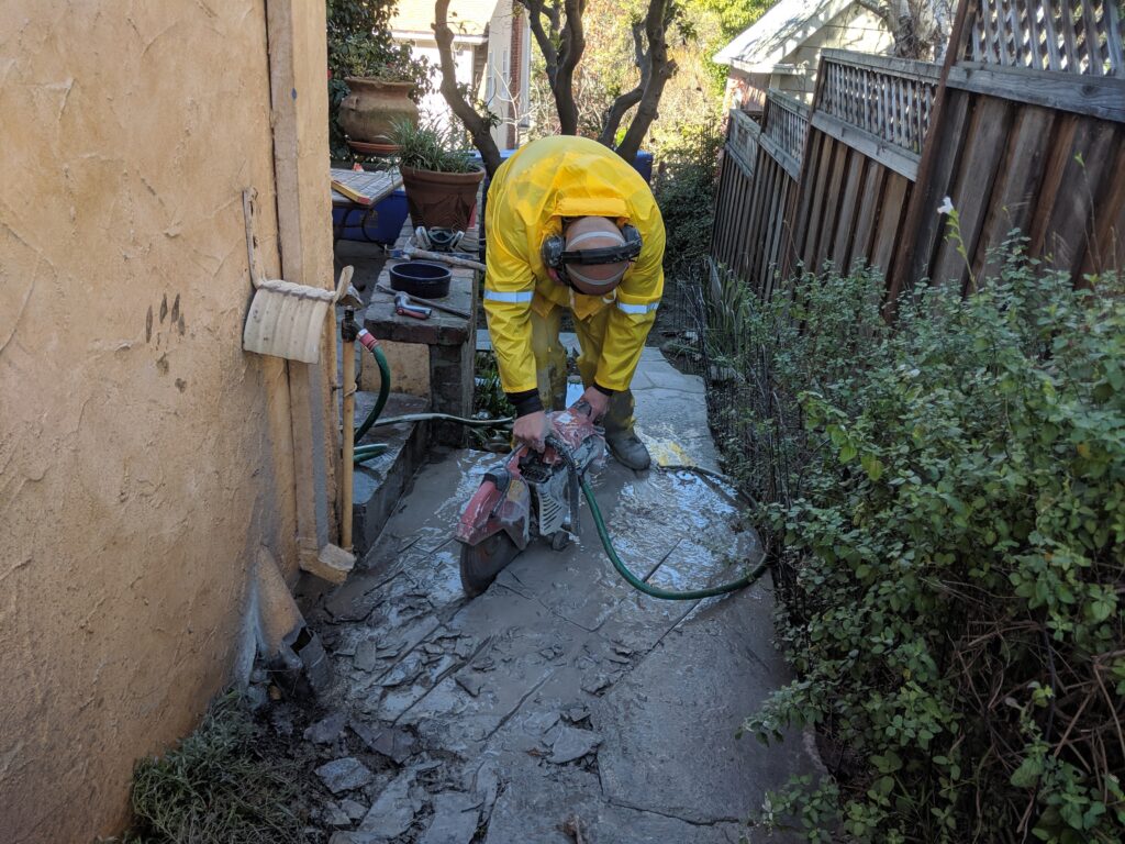 Crocker Highlands Half Bath, construction, photo 2 of 9