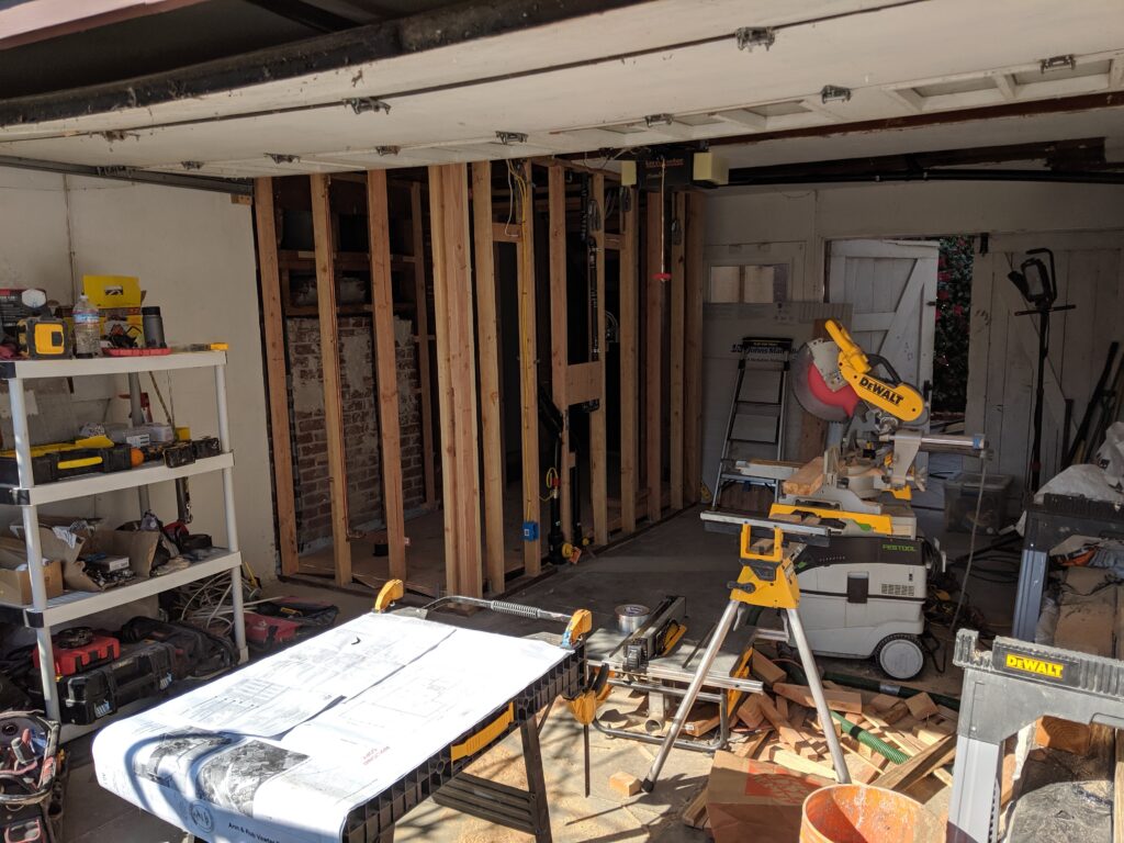 Crocker Highlands Half Bath, construction, photo 5 of 9
