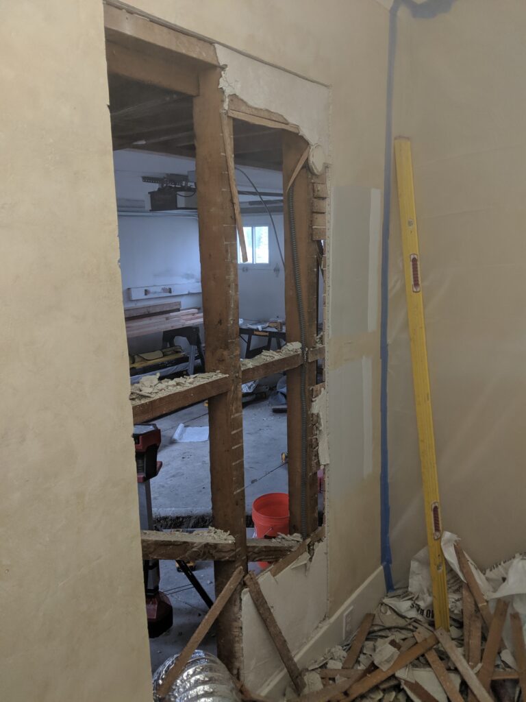 Crocker Highlands Half Bath, construction, photo 3 of 9