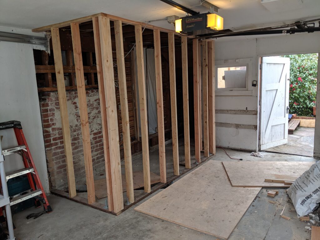 Crocker Highlands Half Bath, construction, photo 1 of 9