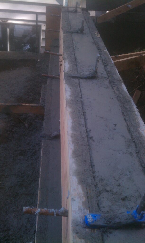 Rockridge Deck Rebuild, footings, photo 2 of 3