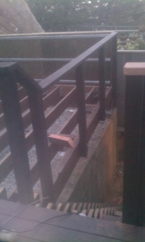 Rockridge Deck Rebuild, framing, photo 5 of 5
