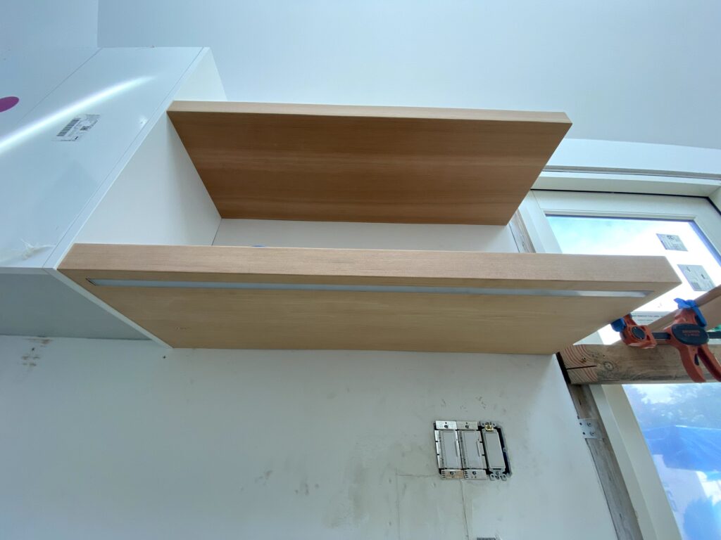 West Berkeley ADU, floating shelves, photo 3 of 6
