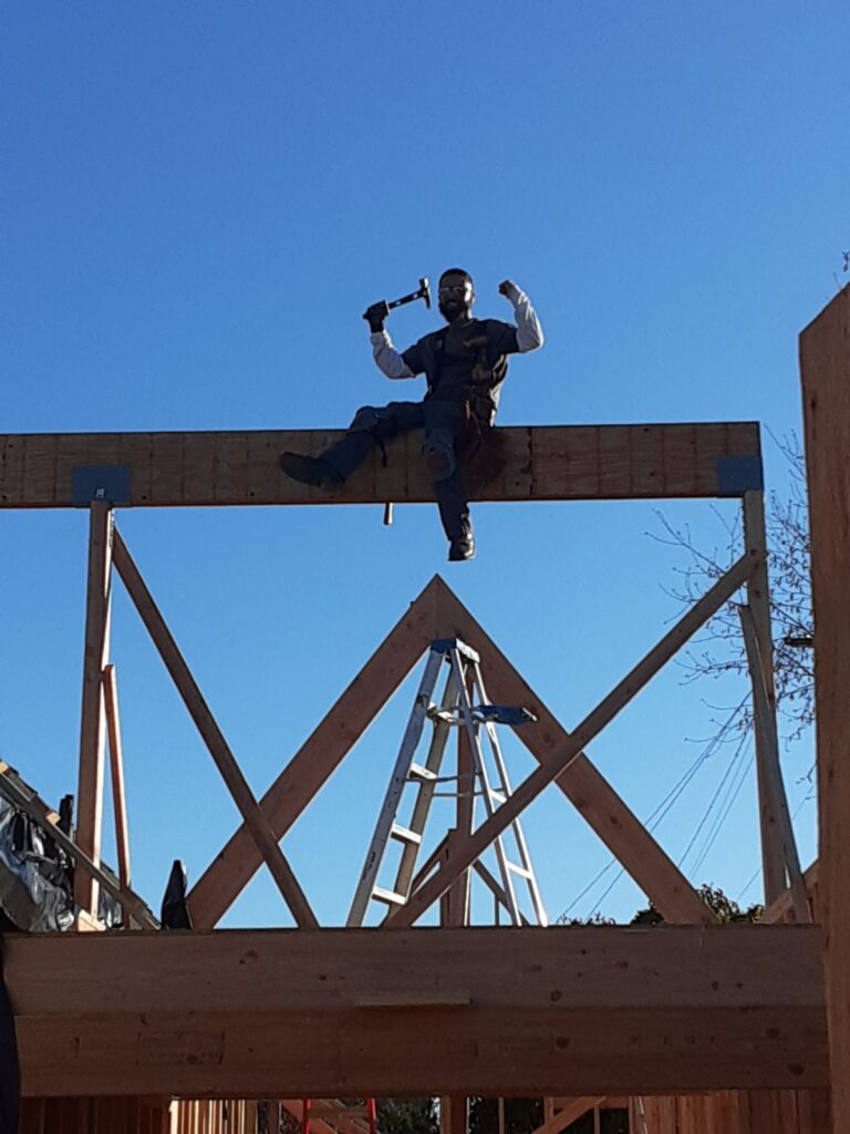 West Berkeley ADU, framing, photo 3 of 11